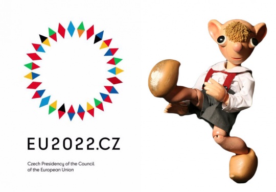 Spejbl a Hurvnek se zastn oslav k zahjen pedsednictv R v EU