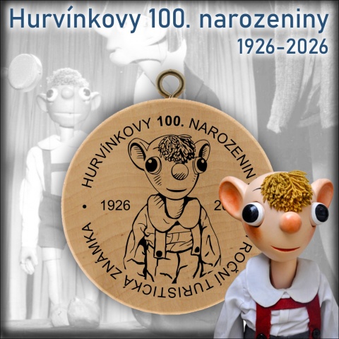 Turistick� zn�mka k Hurv�nkov�m 100. narozenin�m