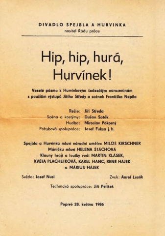 Hip, hip, hur, Hurvnek!