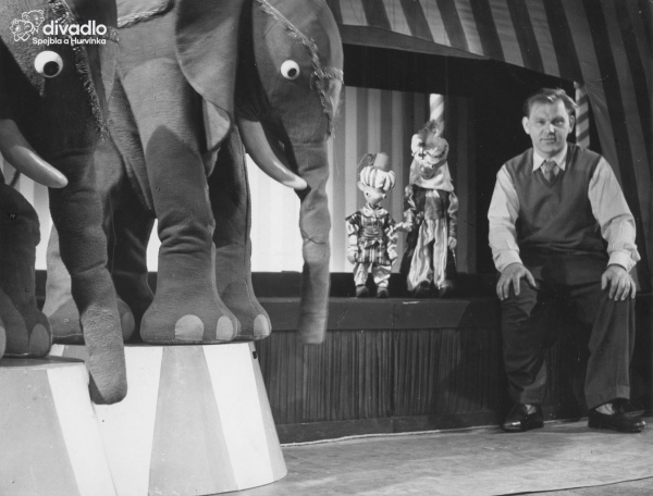 Cirkus v divadle (1959), foto: archiv D S+H